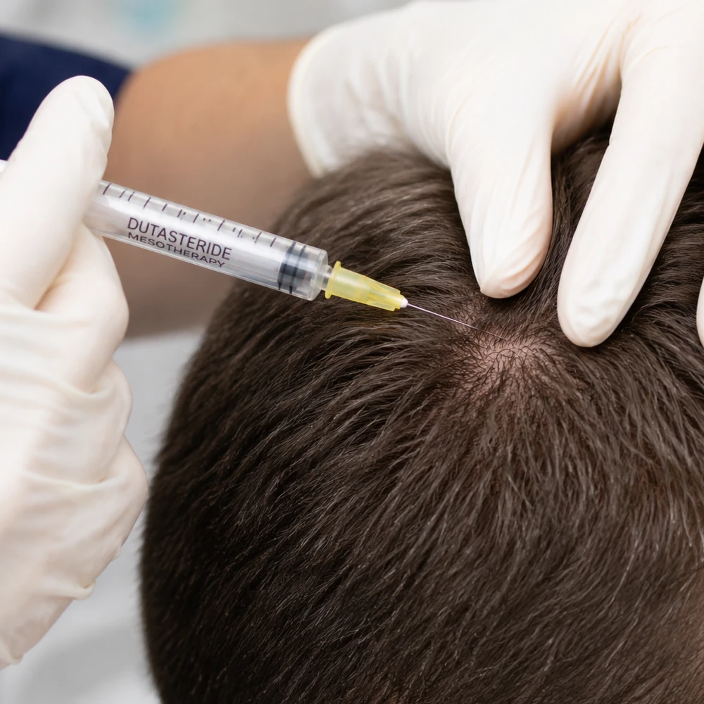 Mesoterapia con dutasteride
